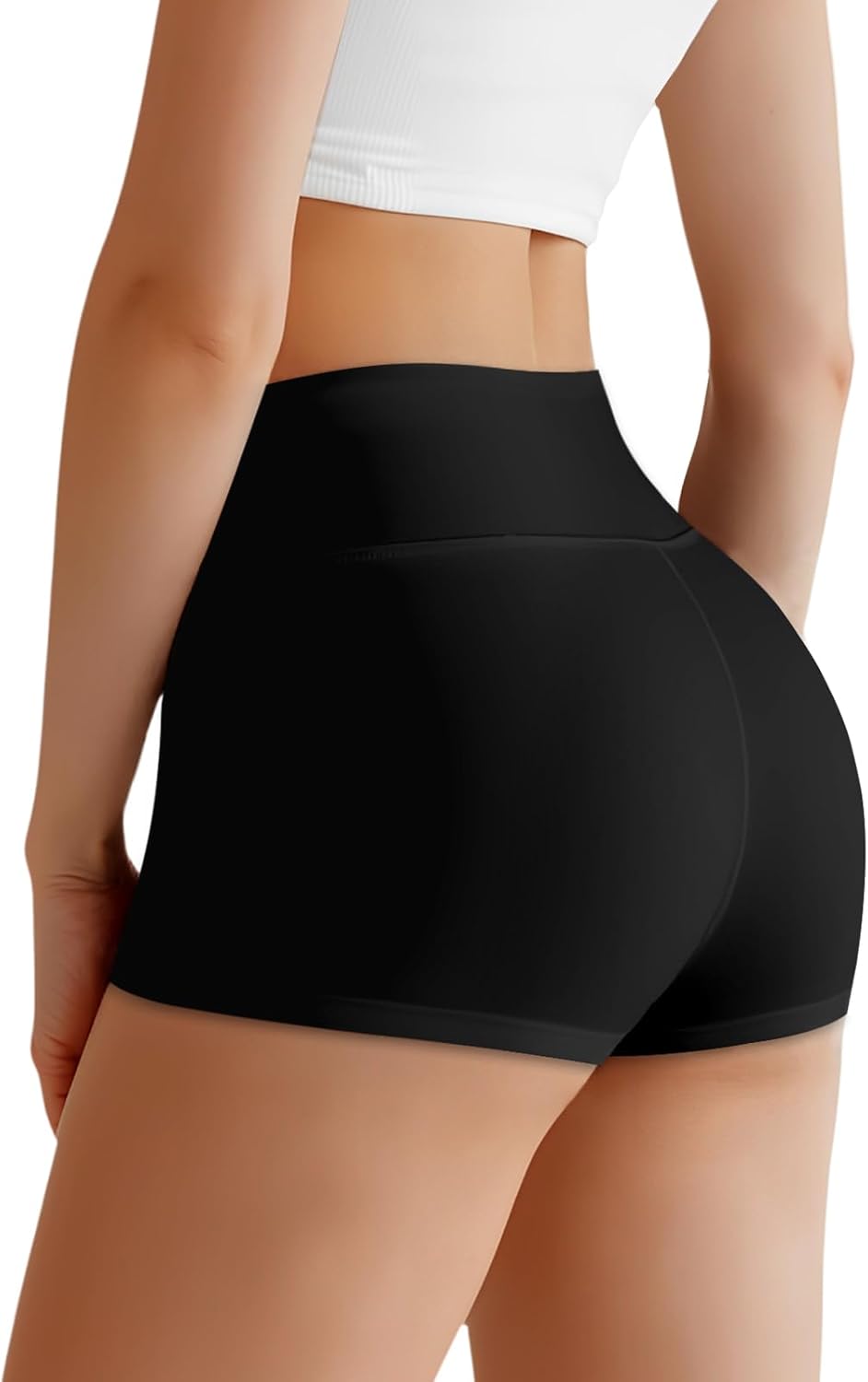 Short Sport Femme Taille Haute – Anti-Frottement & Push-Up | LuxVrouw LuxVrouw