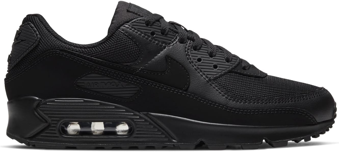 Nike Air Max 90 Triple Black Homme – Léger & Amorti | LuxVrouw LuxVrouw