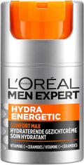 Crème Hydratante Homme L'Oréal Men Expert – Énergisante & Anti-Fatigue LuxVrouw