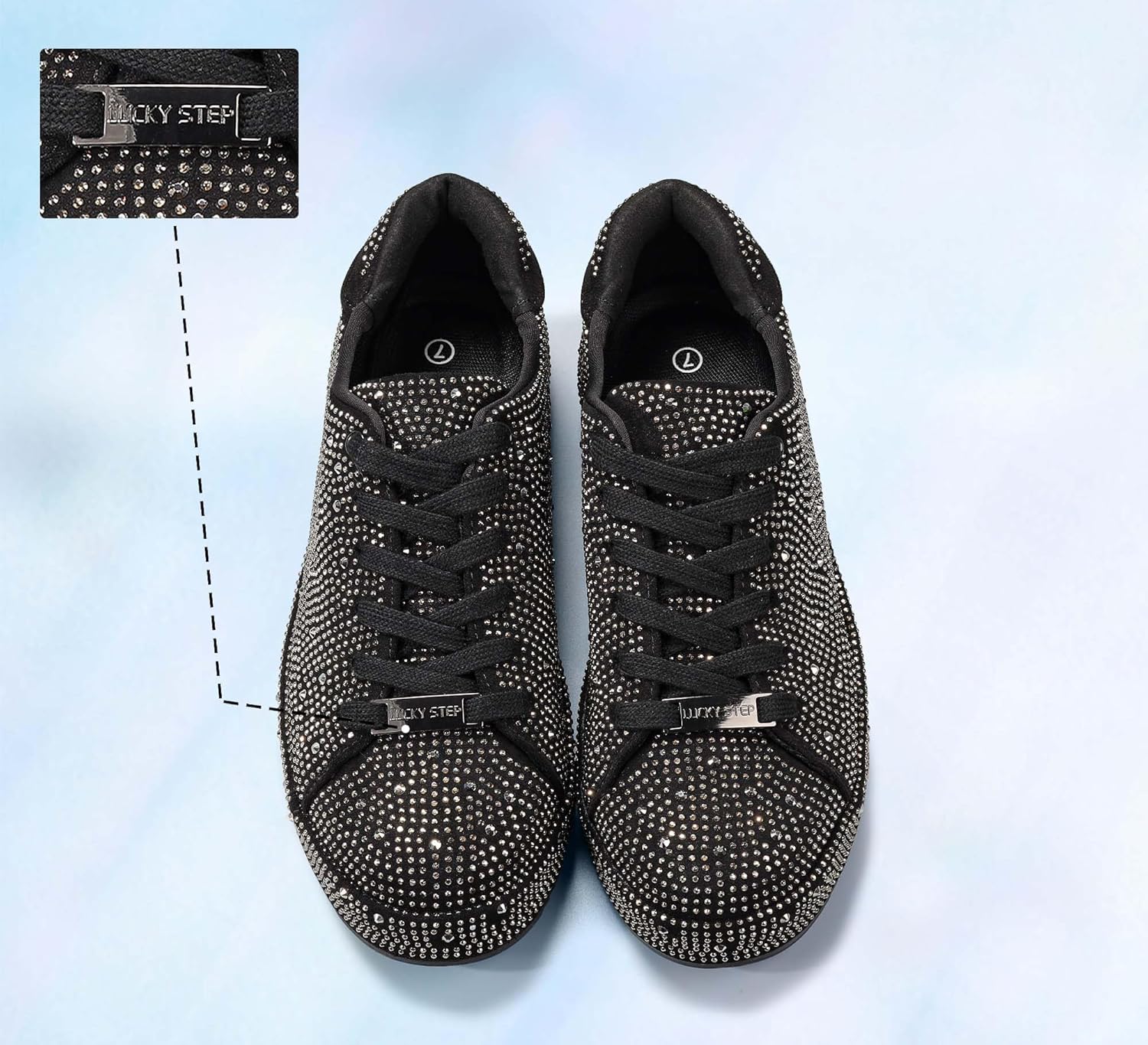Baskets Strass Femme Plateforme Brillantes – Mariage, Bal & Cérémonie | LuxVrouw
