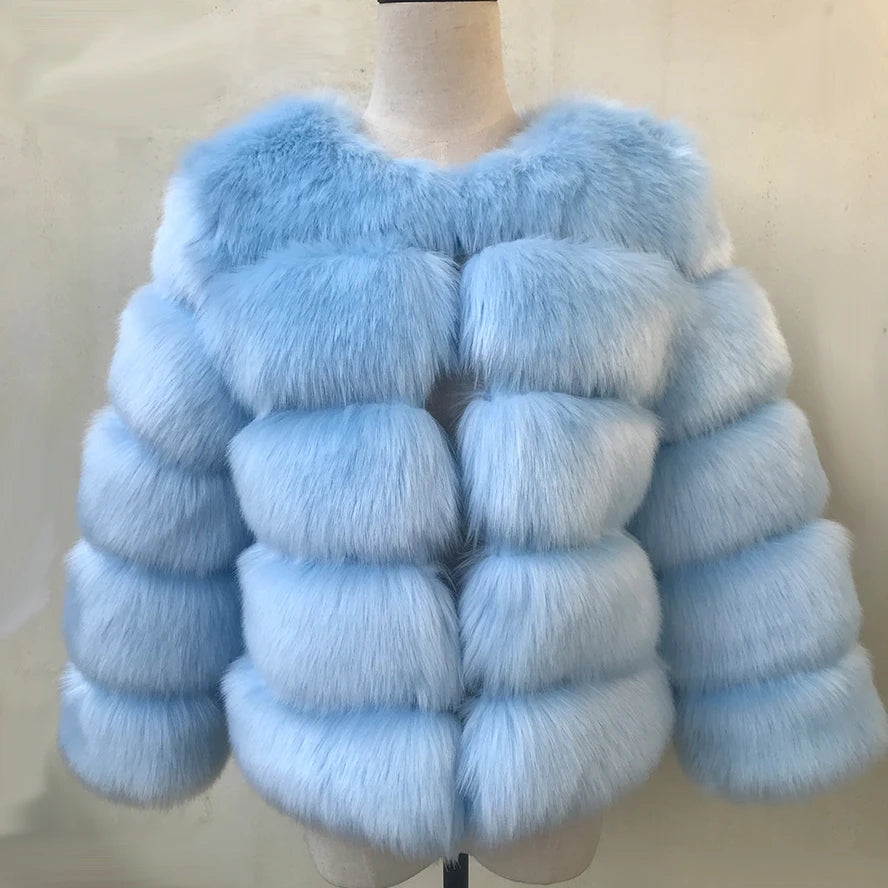 Manteau Femme en Fourrure – Chaud & Stylish Hiver LuxVrouw