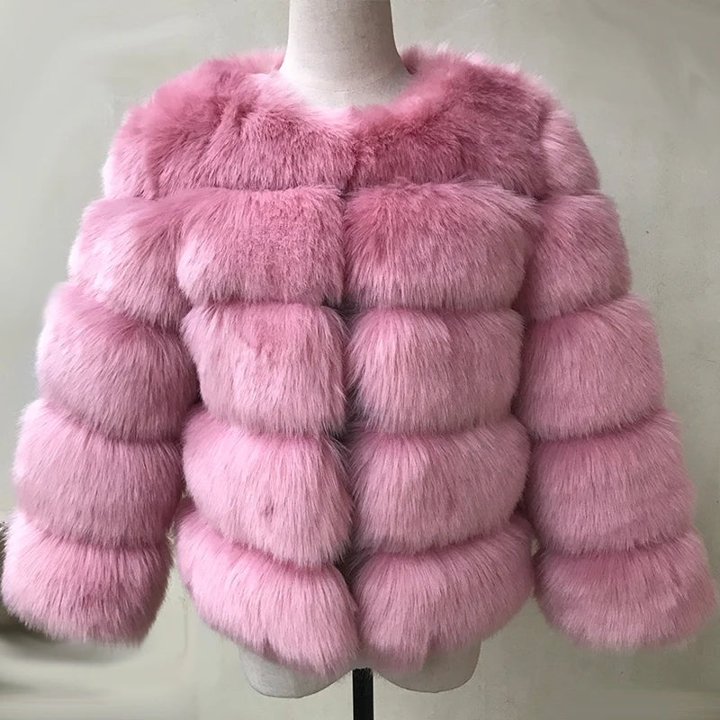 Manteau Femme en Fourrure – Chaud & Stylish Hiver LuxVrouw