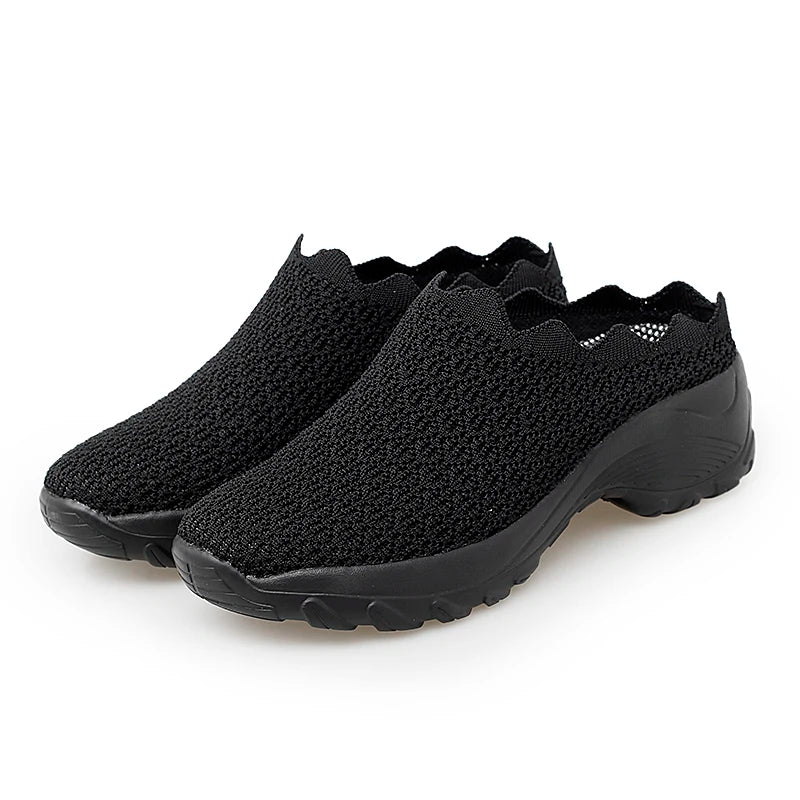 Summer Slip On Half Shoes For Women Platform