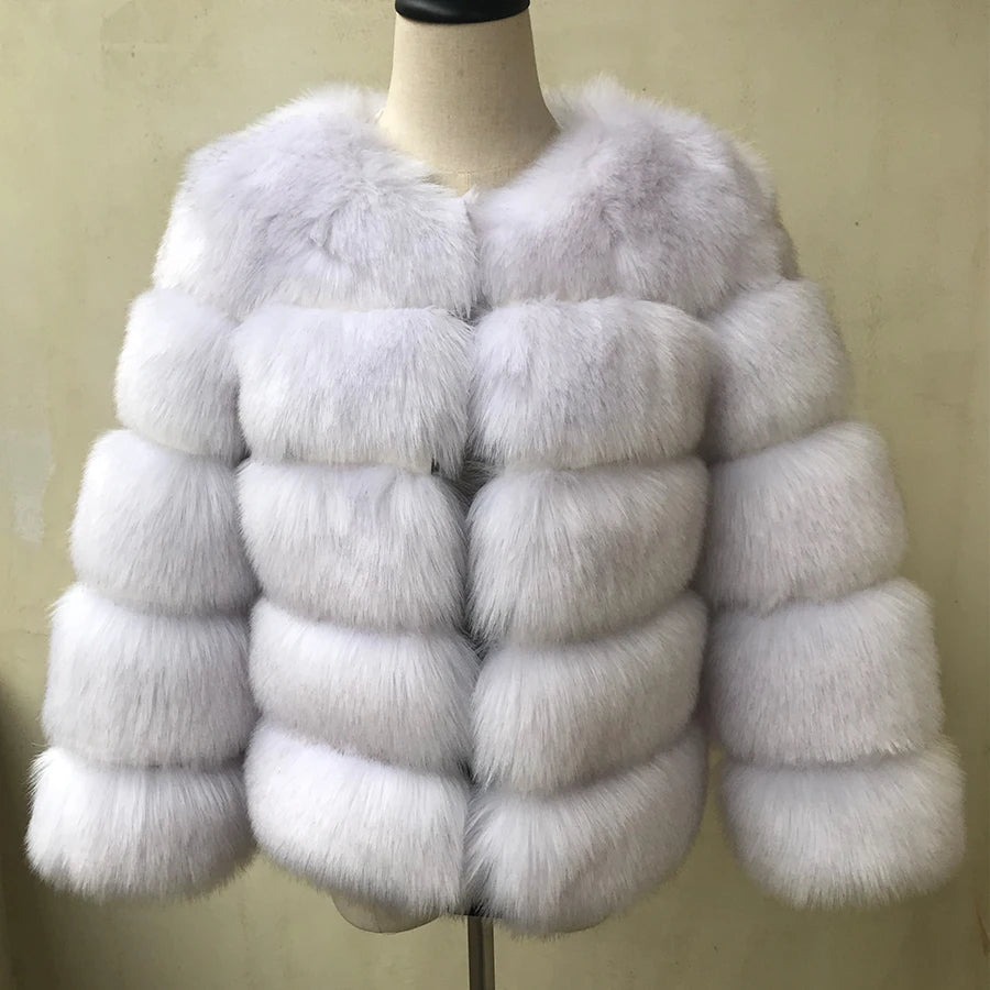 Manteau Femme en Fourrure – Chaud & Stylish Hiver LuxVrouw