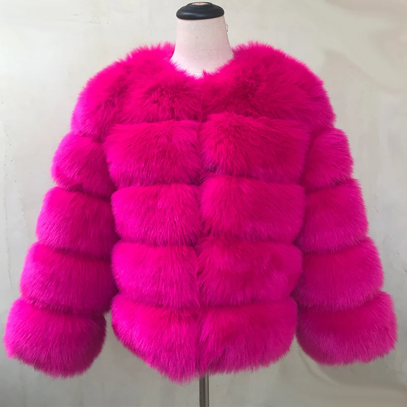 Manteau Femme en Fourrure – Chaud & Stylish Hiver LuxVrouw