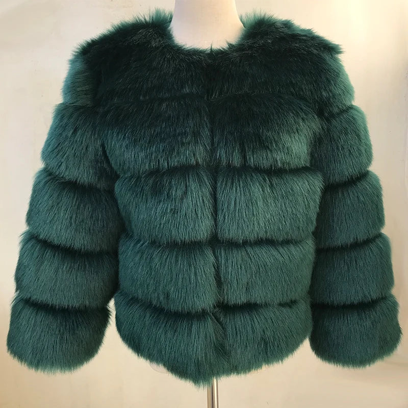 Manteau Femme en Fourrure – Chaud & Stylish Hiver LuxVrouw