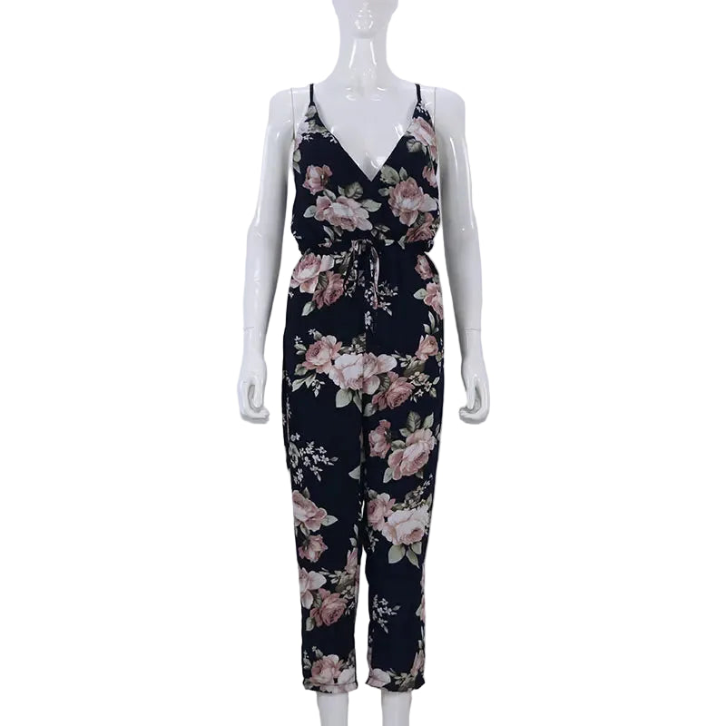 Jumpsuits Fashion Ladies Long Pants Backless Romper LuxVrouw
