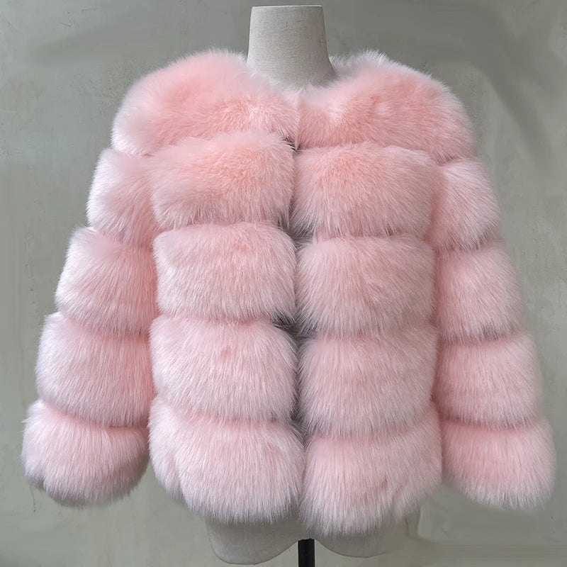 Manteau Femme en Fourrure – Chaud & Stylish Hiver LuxVrouw
