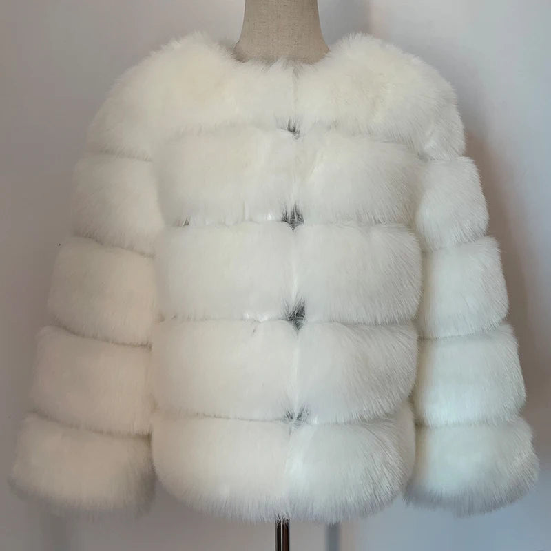 Manteau Femme en Fourrure – Chaud & Stylish Hiver LuxVrouw