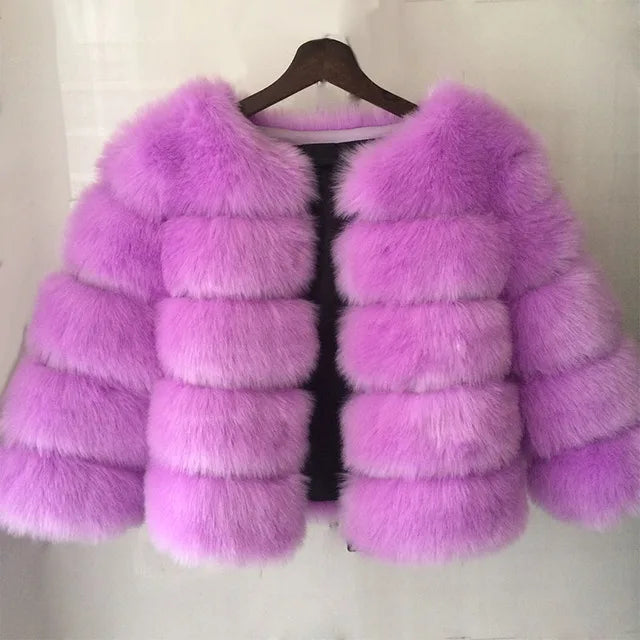 Manteau Femme en Fourrure – Chaud & Stylish Hiver LuxVrouw
