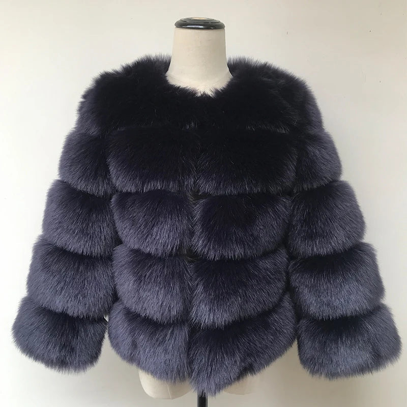Manteau Femme en Fourrure – Chaud & Stylish Hiver LuxVrouw