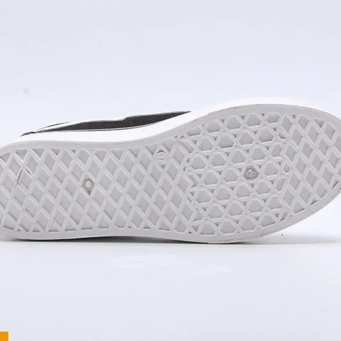 Baskets Toile Femme Plates Skateboard – Respirantes & Grande Taille | LuxVrouw
