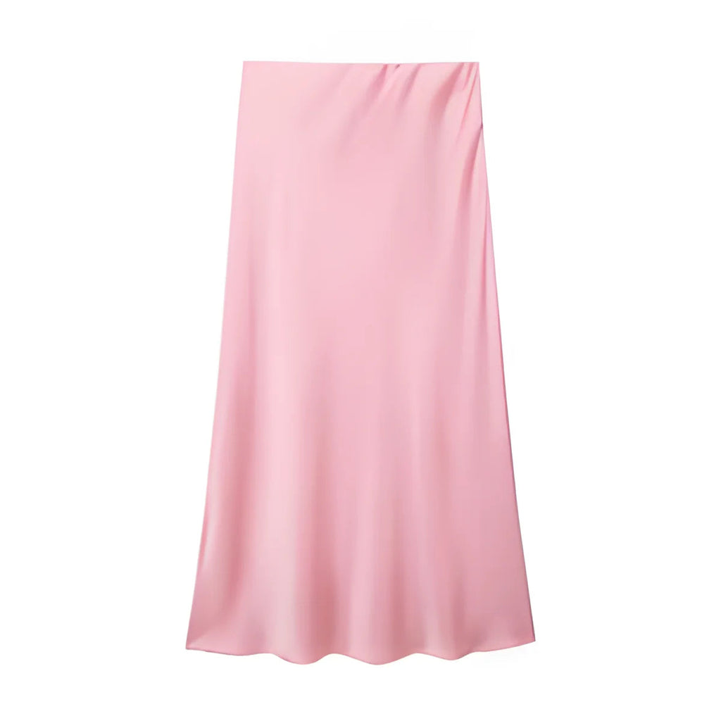 Jupe Longue Droite Taille Haute Femme – Été LuxVrouw