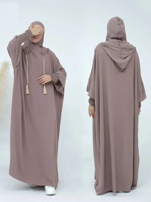 Abaya Femme Musulmane – Style Dubaï Élégant LuxVrouw