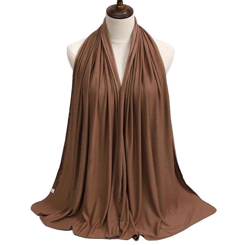 Hijab Femme Haute Qualité – Uni & Doux LuxVrouw