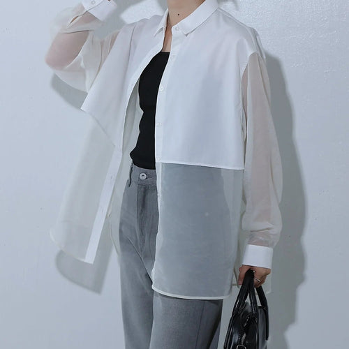 Blouse Transparente Femme – Légère & Tendance LuxVrouw