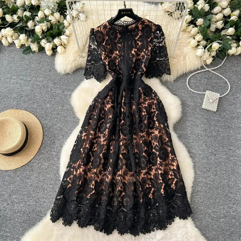 Long Dresses French Fashion Women LuxVrouw