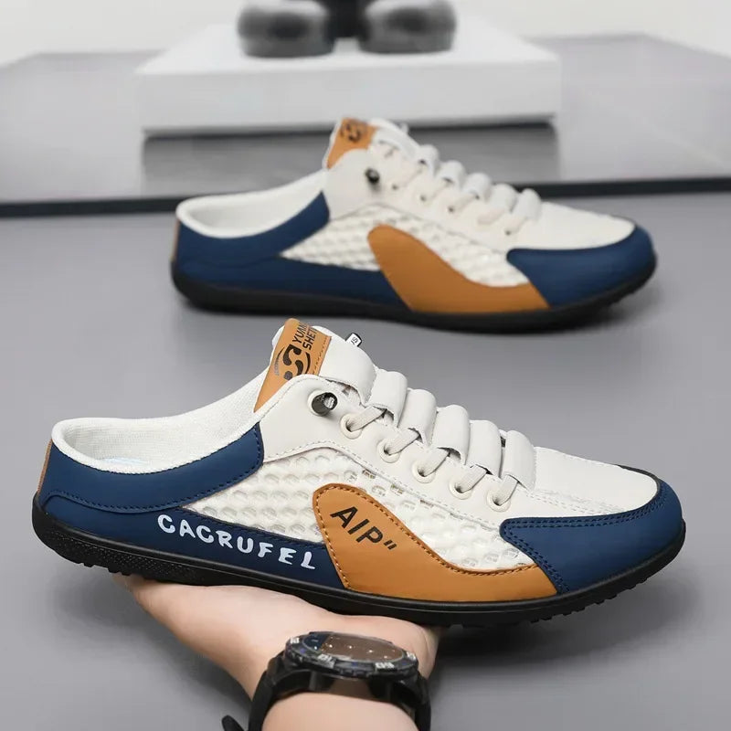 Chaussures Mules Homme Mesh Respirantes Antidérapantes – Légères & Casual | LuxVrouw