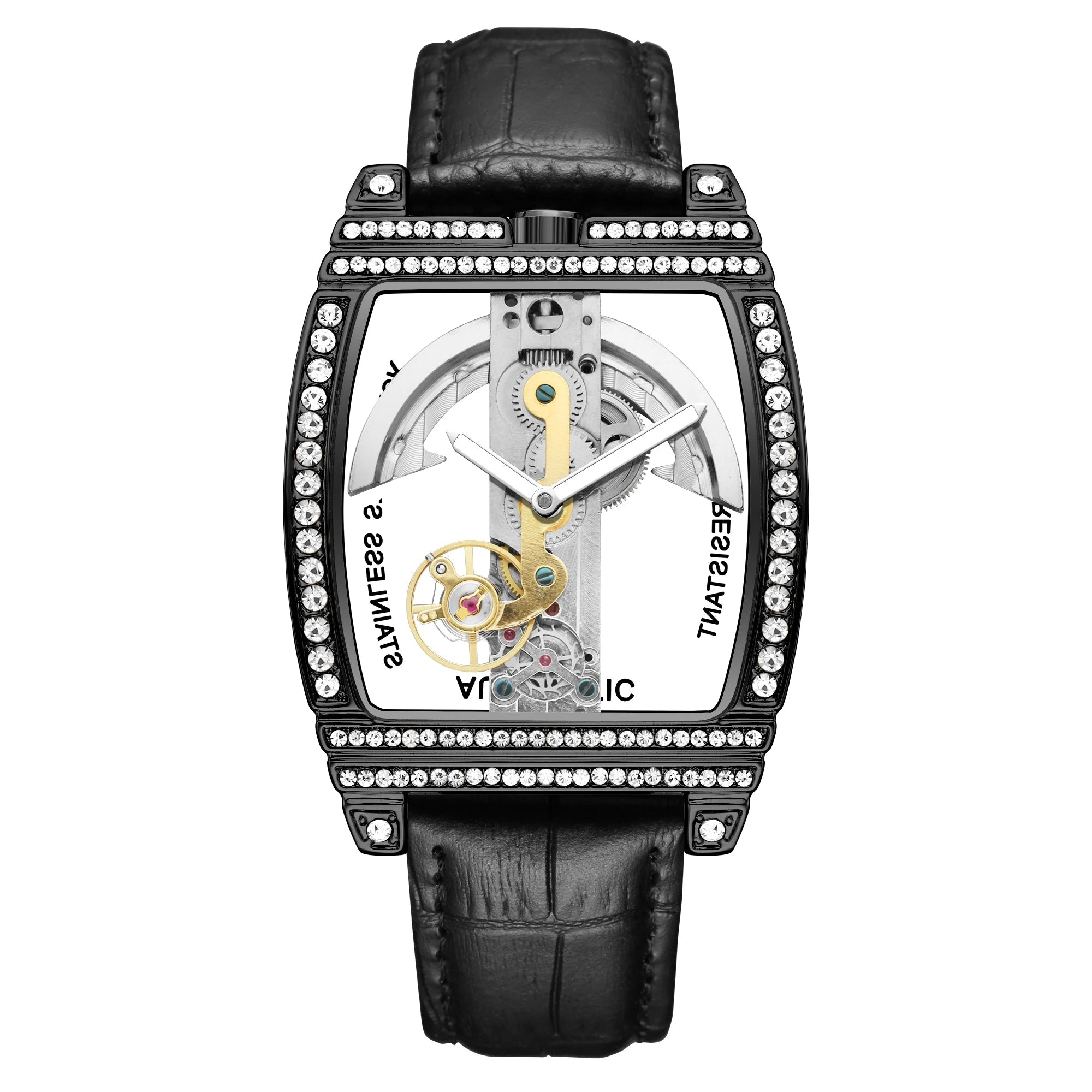 Montre Mécanique Homme Squelette Steampunk – Transparente & Automatique | LuxVrouw LuxVrouw
