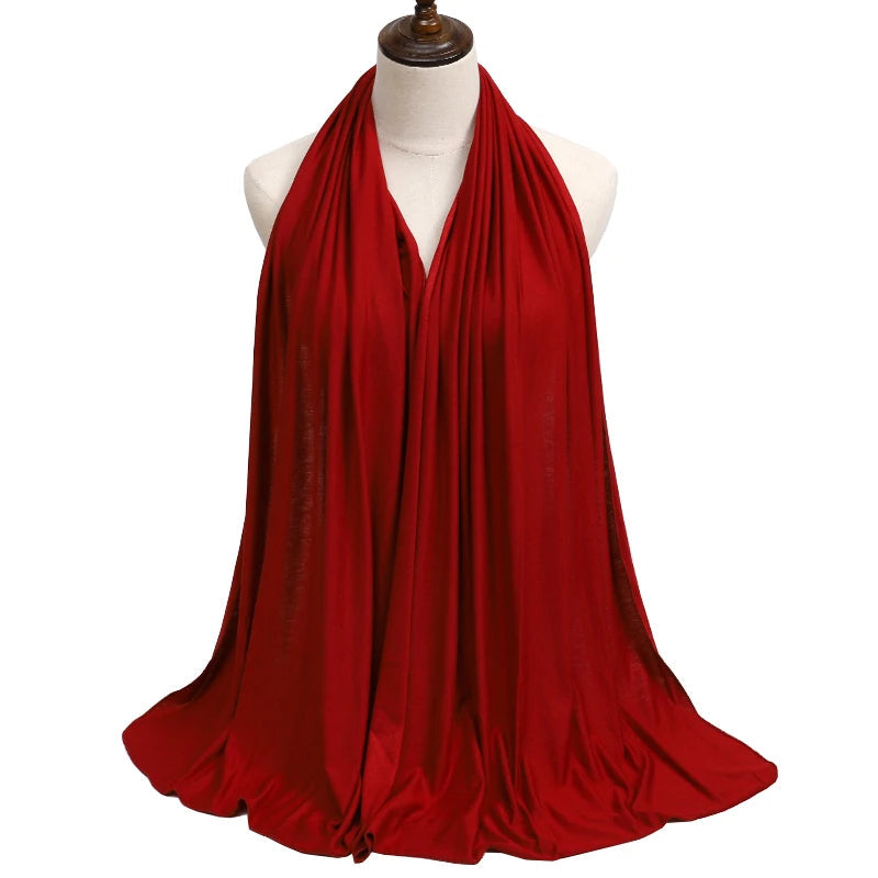 Hijab Femme Haute Qualité – Uni & Doux LuxVrouw