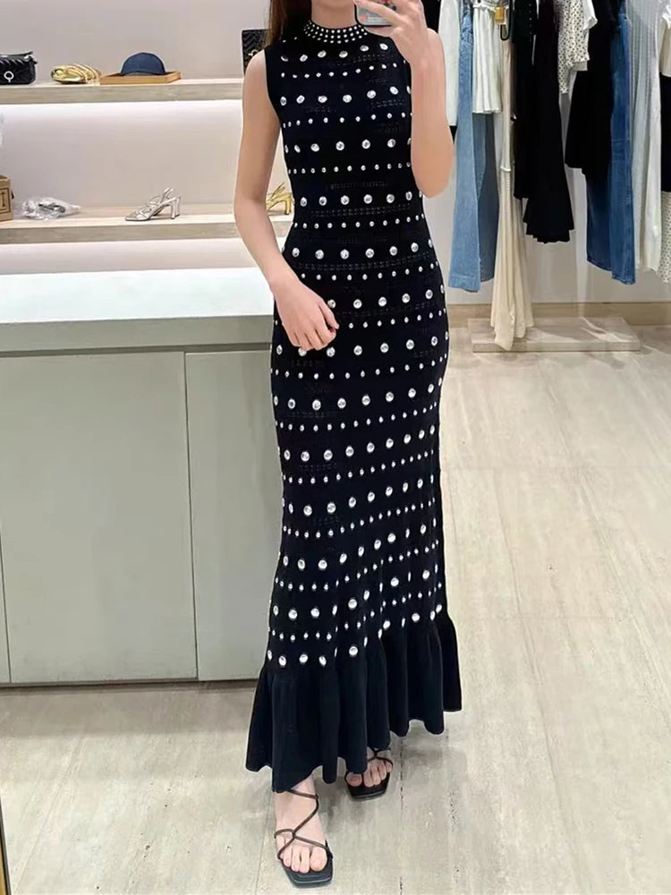 Robe Slim Noire Femme – Élégante & Raffinée LuxVrouw