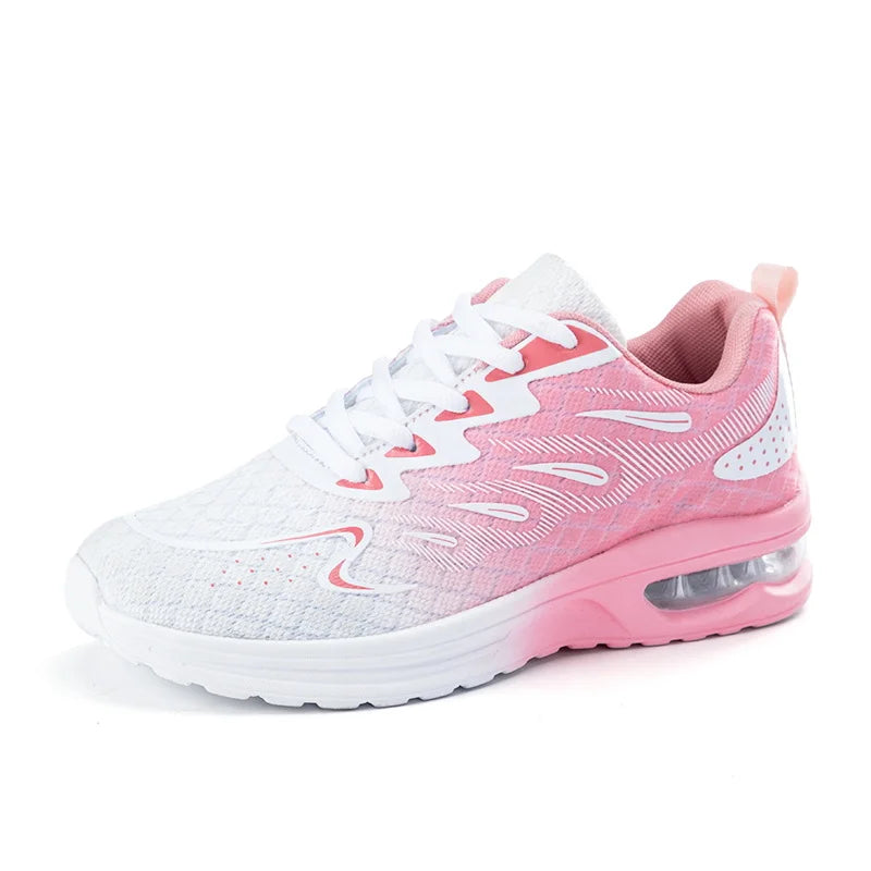 Sneakers Femme Coussin Air Mesh Respirantes – Légères & Grande Taille | LuxVrouw