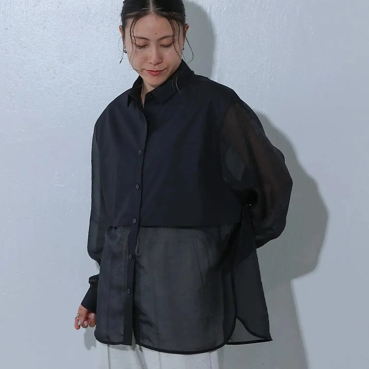 Transparente blouse LuxVrouw