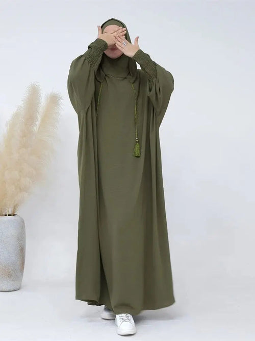 Abaya Femme Musulmane – Style Dubaï Élégant LuxVrouw
