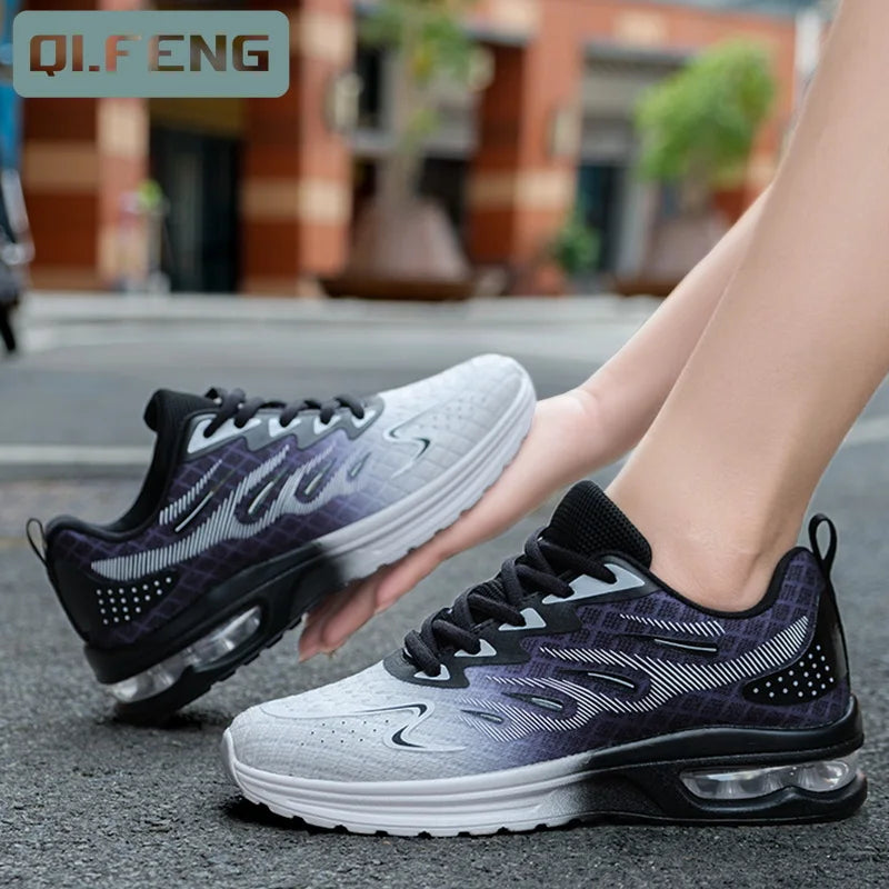 Sneakers Femme Coussin Air Mesh Respirantes – Légères & Grande Taille | LuxVrouw
