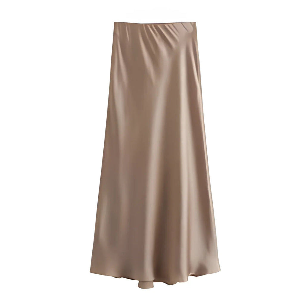 Jupe Longue Droite Taille Haute Femme – Été LuxVrouw