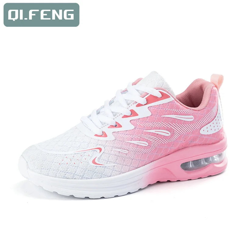 Sneakers Femme Coussin Air Mesh Respirantes – Légères & Grande Taille | LuxVrouw
