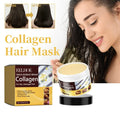 Collagen Hair Mask Reduce Dryness And Frizz Prevent Hair Splitting Moisturize Soften Hair Improve Hair Texture Hair Care Mask LuxVrouw