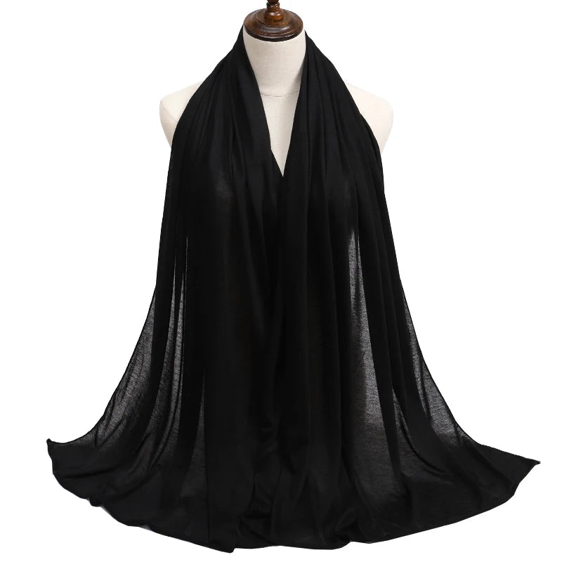 Hijab Femme Haute Qualité – Uni & Doux LuxVrouw
