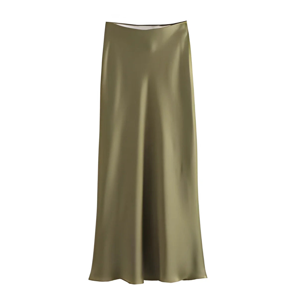Jupe Longue Droite Taille Haute Femme – Été LuxVrouw