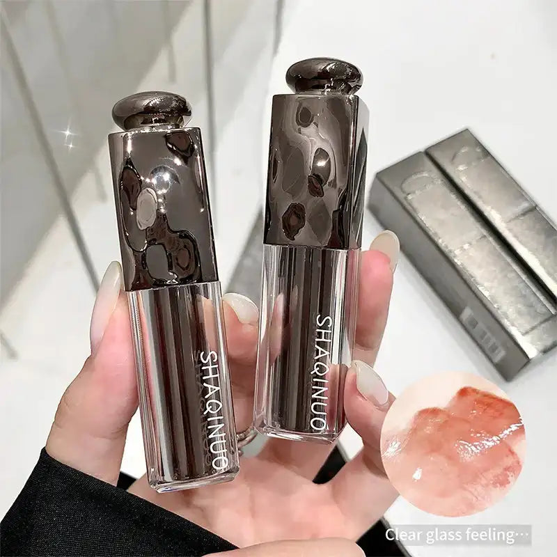 Glazed mirror water lip glaze moisturizing and moisturizing lip moisturizing glass lip plain appearance white mouth red LuxVrouw