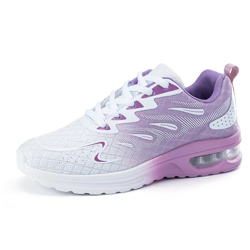 Sneakers Femme Coussin Air Mesh Respirantes – Légères & Grande Taille | LuxVrouw