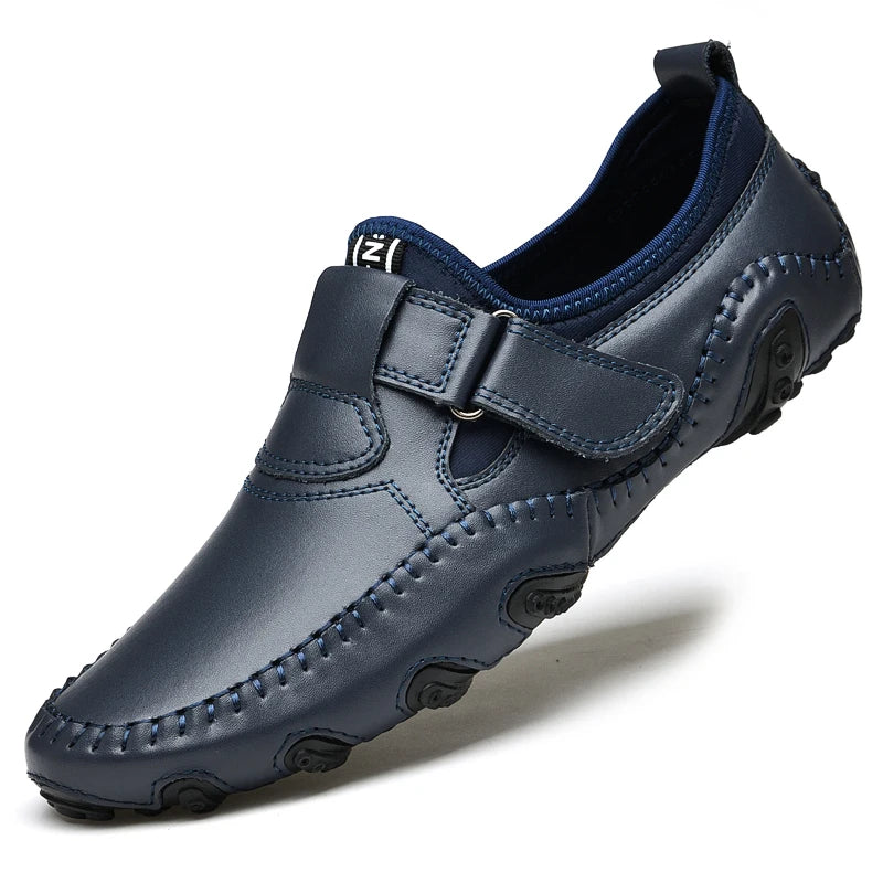 Mocassins Homme Cuir Blanc Yeinshaars – Confortables & Style Britannique | LuxVrouw LuxVrouw