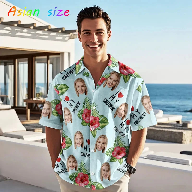 Chemise Hawaïenne Homme – Personnalisée & Fun LuxVrouw