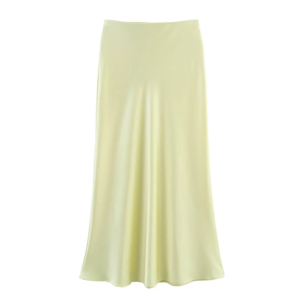 Jupe Longue Droite Taille Haute Femme – Été LuxVrouw