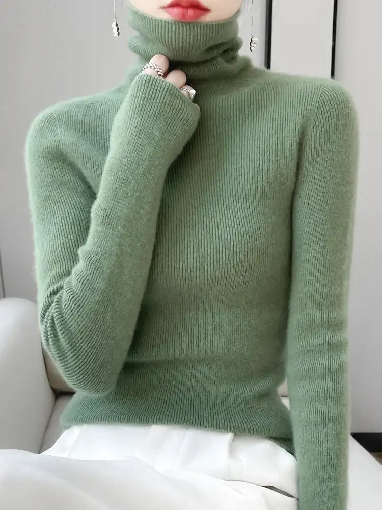 Slim Sweater Pullover Basic Cashmere LuxVrouw
