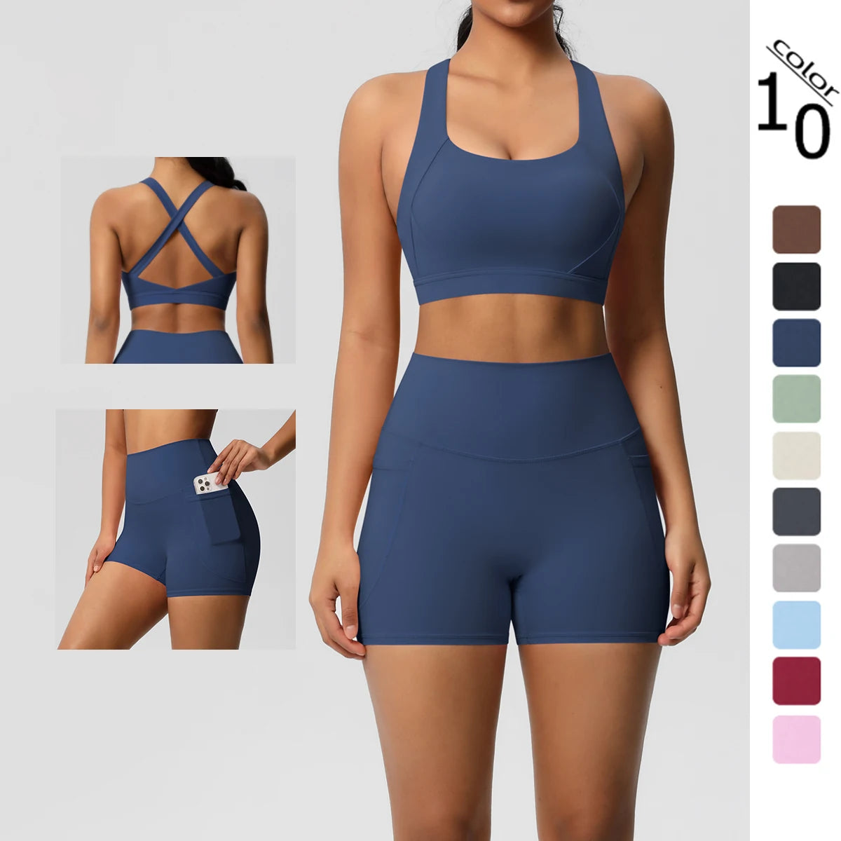 Set Gym Yoga Suits For Women