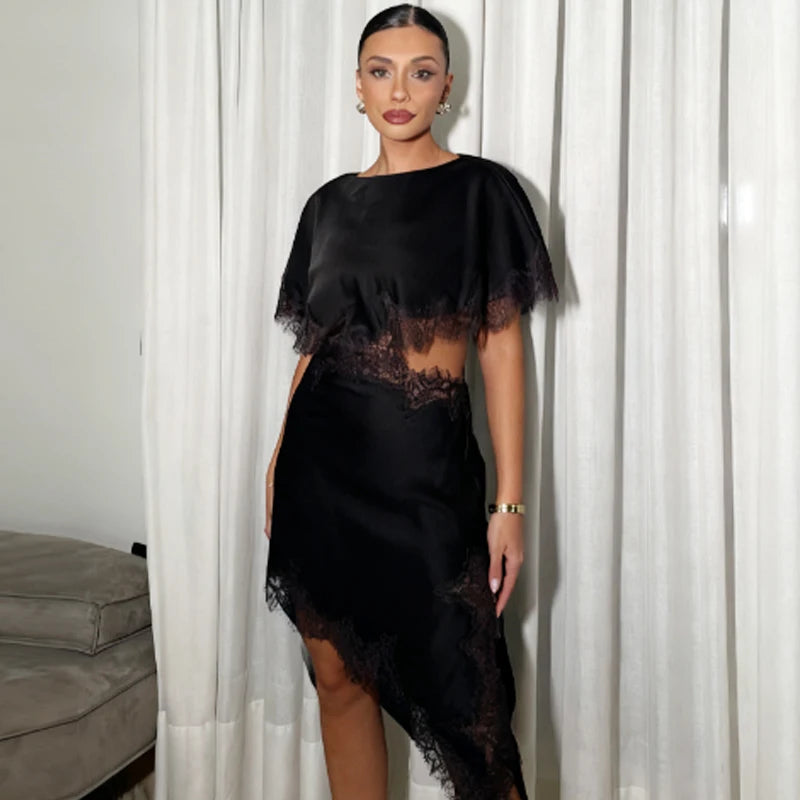 Robe Noire Luxe Femme – Élégante & Raffinée LuxVrouw