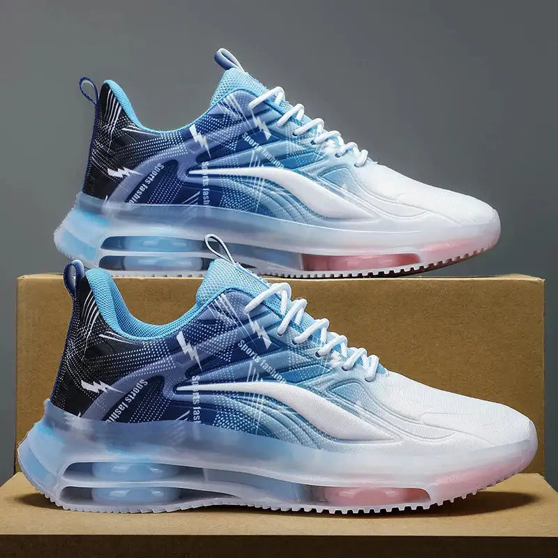 Men's Fashionable Basketball Shoes, with Air Cushioning, Comfortable and Non-Slip, Breathable and Shock-Absorbing, Suitable for Men's Outdoor Activities LuxVrouw