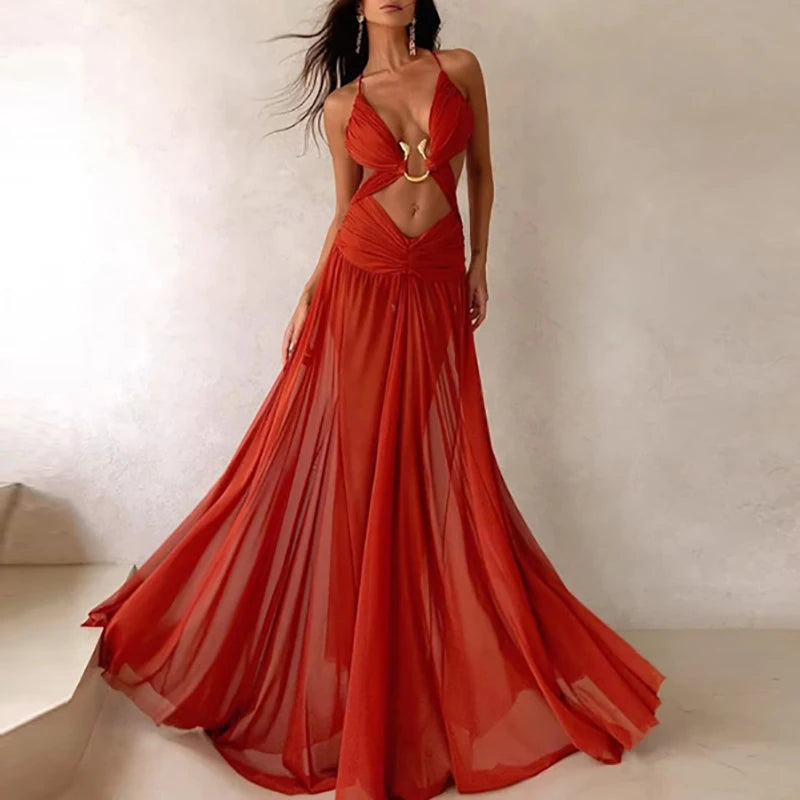 French Sexy Dress Woman Summer