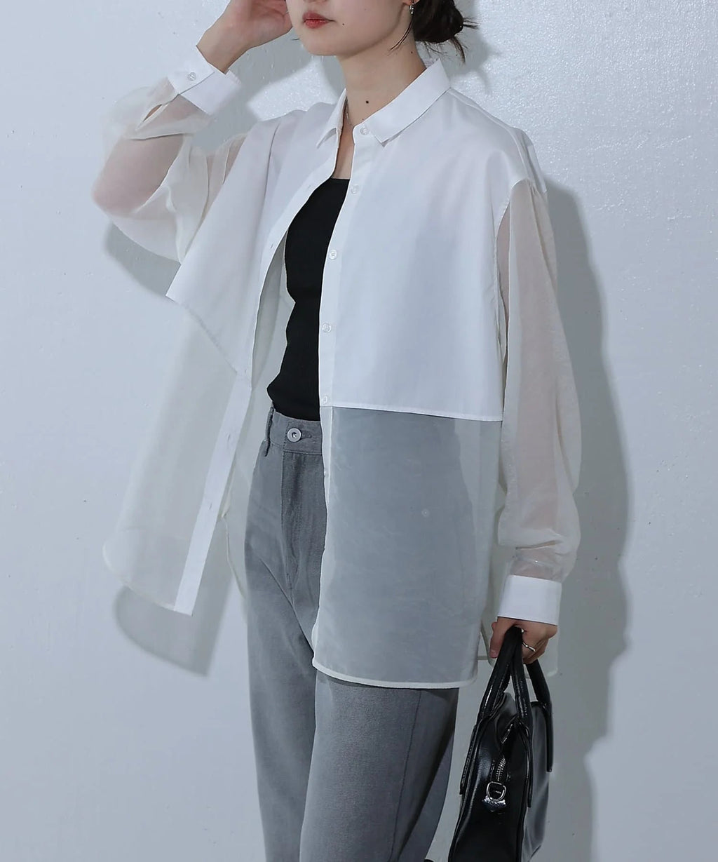 Blouse Transparente Femme – Légère & Tendance LuxVrouw