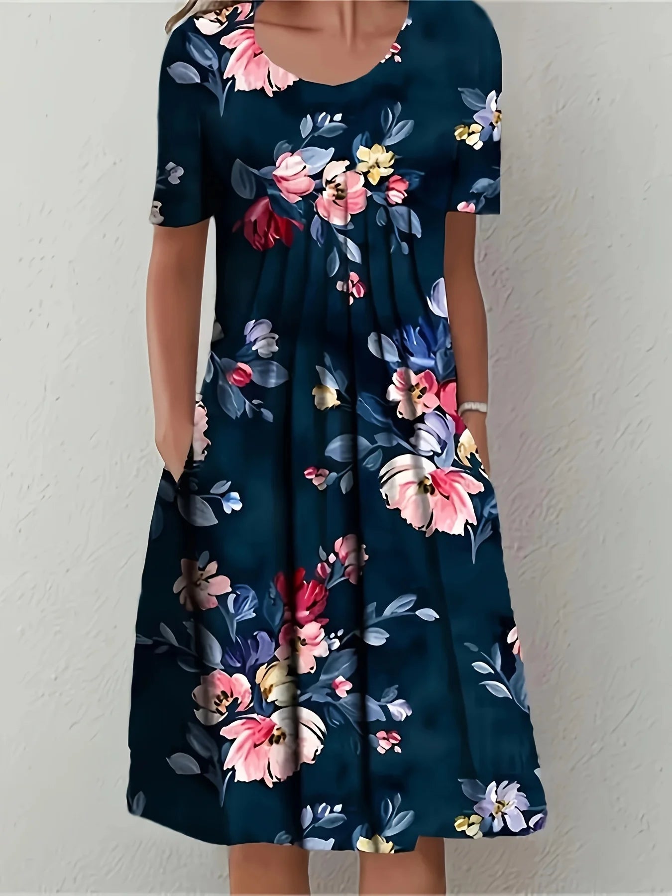Robe Femme Grande Taille Imprimée Ample – Élégante & Casual Toutes Saisons | LuxVrouw