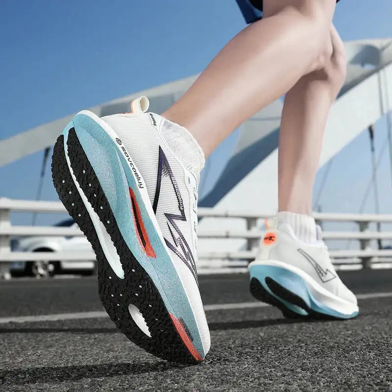 Running Shoes Carbon Board Speciality Marathon Men Sports Breathable Lightweight Women's Comfortable Athletic Nonskid Sneakers LuxVrouw