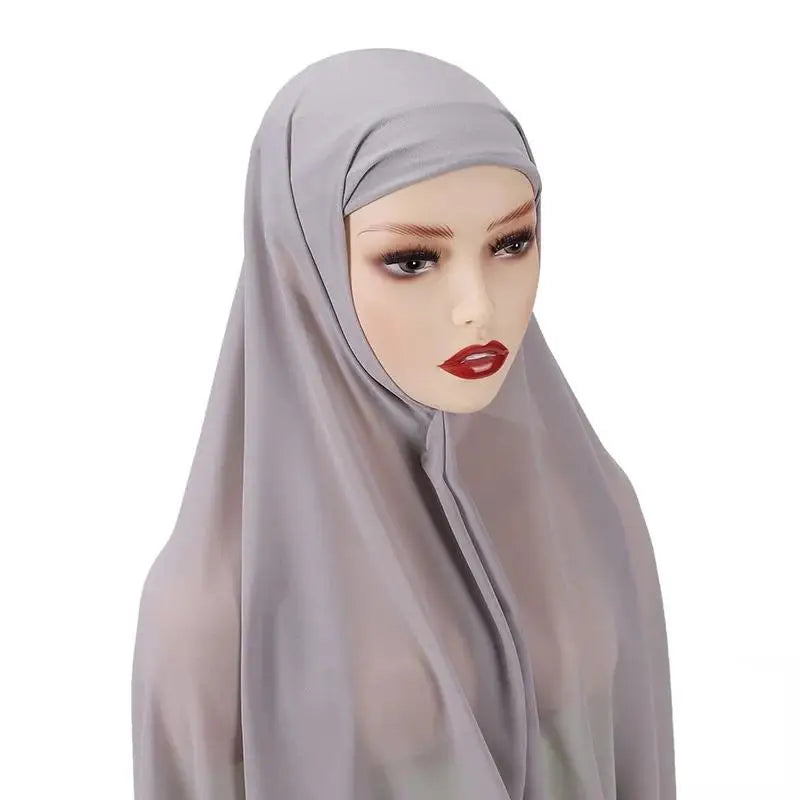 Hijab Instantané avec Bonnet – Confort & Style LuxVrouw