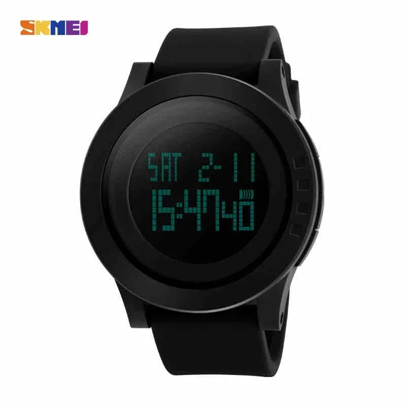 Montre Sport Homme Digitale LED – Étanche, Alarme & Grand Cadran | LuxVrouw LuxVrouw