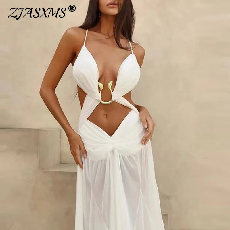 French Sexy Dress Woman Summer